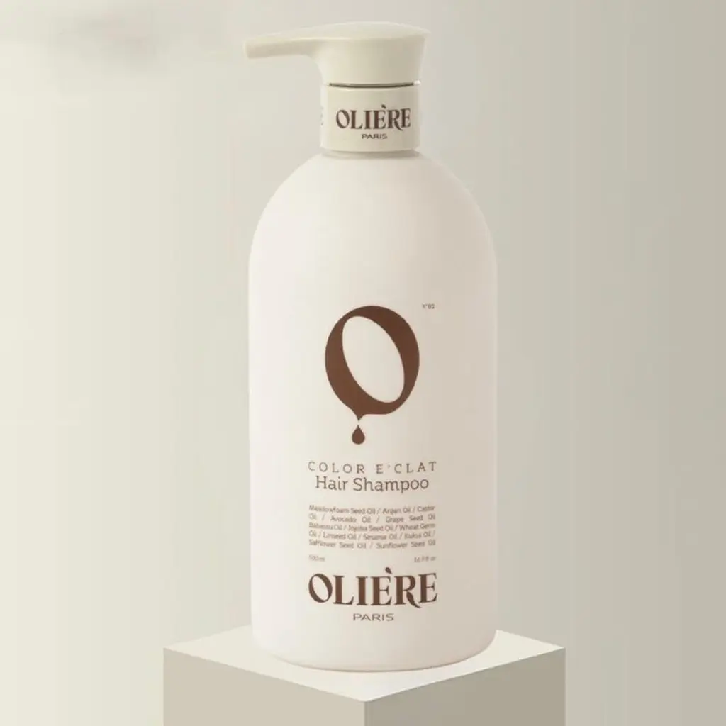 Шампунь для фарбованого волосся OLIE'RE PARIS Color E'Clat Hair Shampoo 500 мл - фото 5