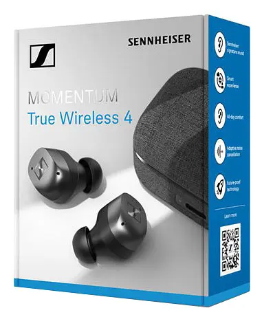 Гарнитура Sennheiser Momentum True Wireless 4 Black Graphite (700365) - фото 9