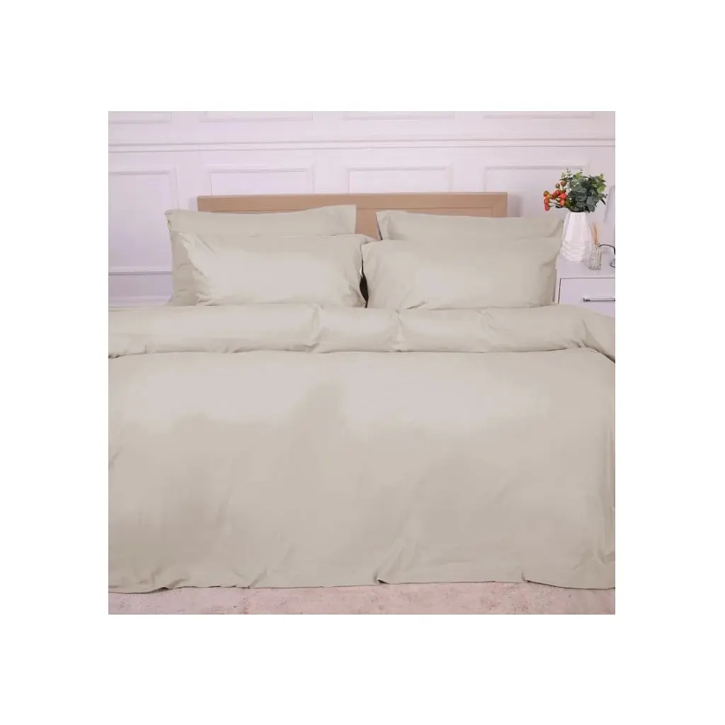 Постільна білизна MirSon 004 Cappuchino Фланель 2 x 160 x 220 Сімейний Євро (2200009649240) - фото 7
