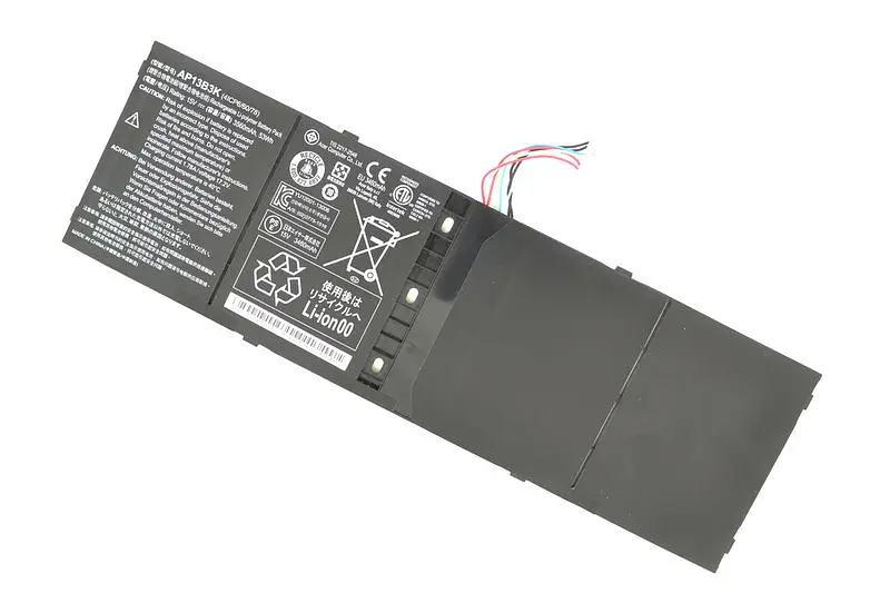 Акумулятор для ноутбука Acer AP13B3K Aspire V7-482 15V Black 3560 mAh - фото 4