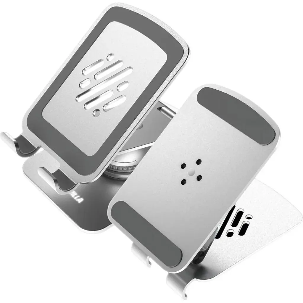 Підставка для смартфона Blueo Rotary Folding Silver (P012-SLR) [129084] - фото 3