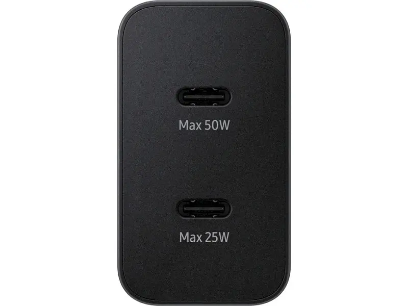 Мережевий зарядний пристрій Samsung EP-T5020X 50 W Type-C to Type-C cable Black (EP-T5020XBE) - фото 2
