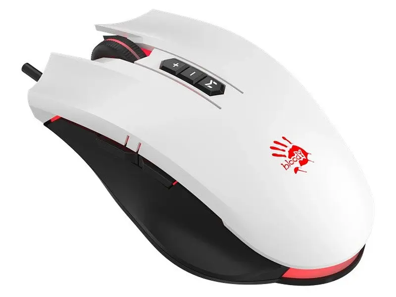 Миша A4Tech Bloody ES7 Panda White - фото 5