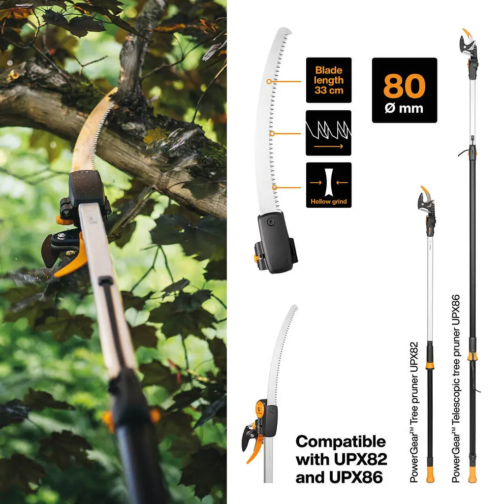 Пила-насадка для висоторізів Fiskars UPX86, UPX82 1023633 - фото 2
