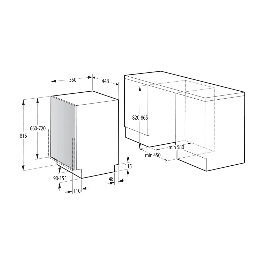 Посудомийна машина Gorenje GV520E10 - фото 5