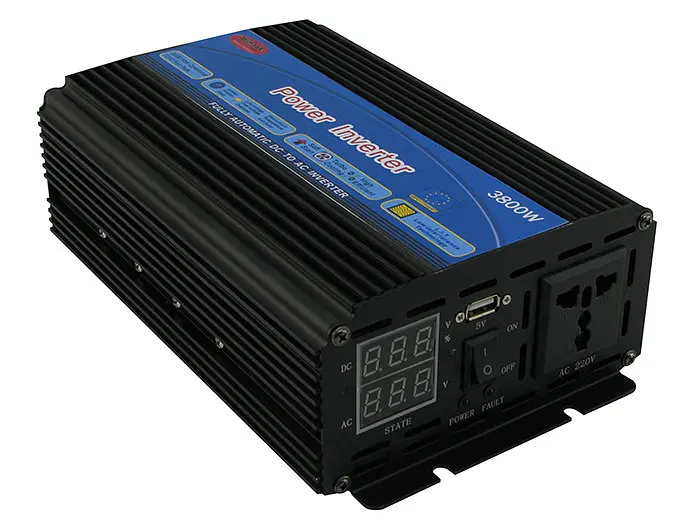 Автоінвертор 24 V-220 V перетворювач напруги WimpeX 24 V-220 V 3800 W - фото 6