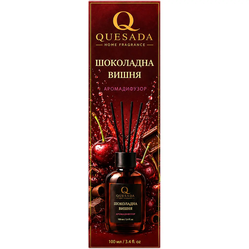 Аромадифузор Quesada Шоколадна вишня 100 мл