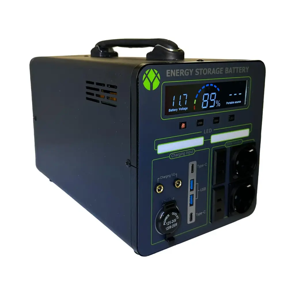 Портативна зарядна станція Energy Storage 600 Вт, акумулятор 513 Вт·год - фото 3