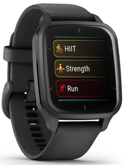 Смарт-часы Garmin Venu Sq 2 Music Edition Slate Aluminium Bezel with Black Case and Silicone Band [010-02700-10] [78785] - фото 5