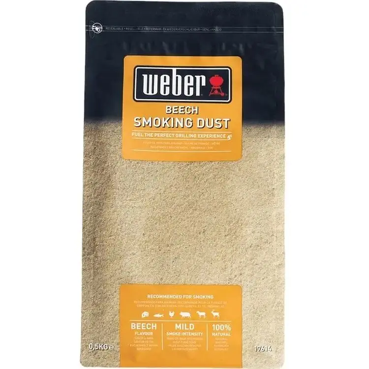 Щепа для холодного копчення Weber з буку 0.5 кг (17614)