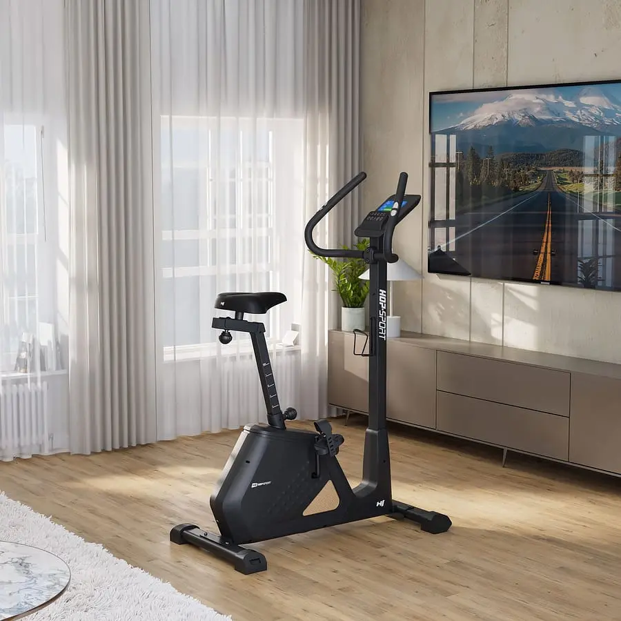 Велотренажер Hop-Sport HS-4500H Creft електромагнітний чорний - фото 7