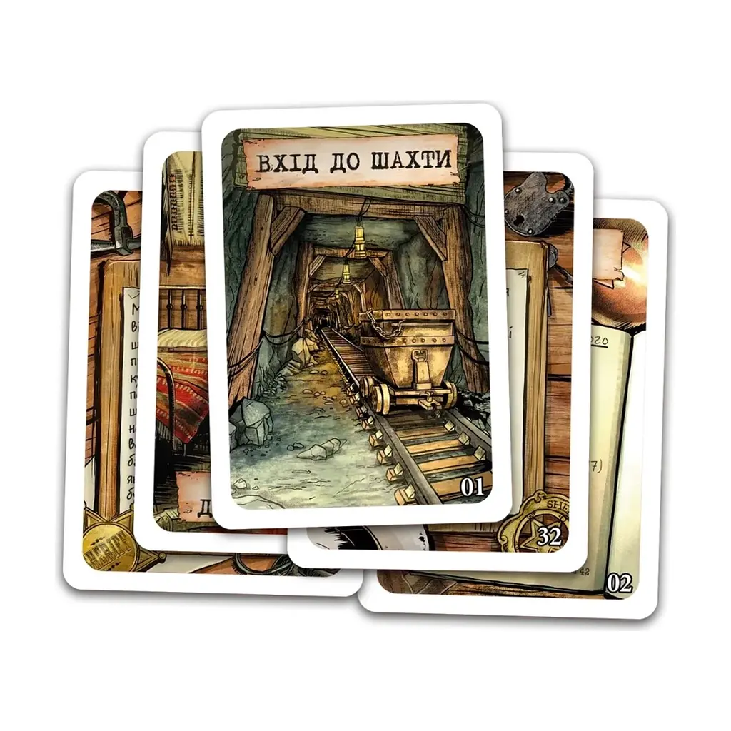 Настільна гра Geekach Games Шерлок. Далекий захід. Проклята шахта (Sherlock Far West: The Cursed Mine) (укр.) (GKCH0253) - фото 2