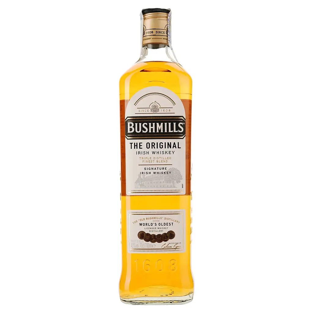 Віскі Bushmills Original 40% 2.1 л (0.7 л x 3 шт.) - фото 2