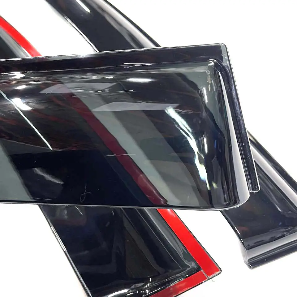 Дефлектори вікон вітровики Benke для Toyota Camry 50 / 55 2011-2018 (Гнучкі Premium) - фото 4