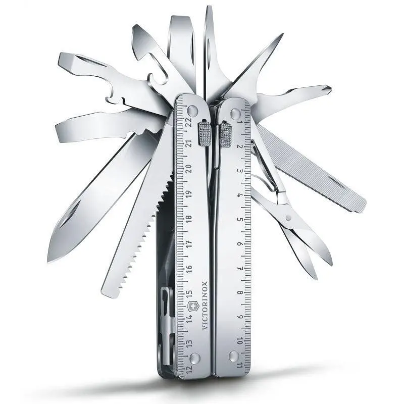 Мультитул Victorinox Swisstool X 115мм,28функ+чорн.шкір.чохол - фото 6