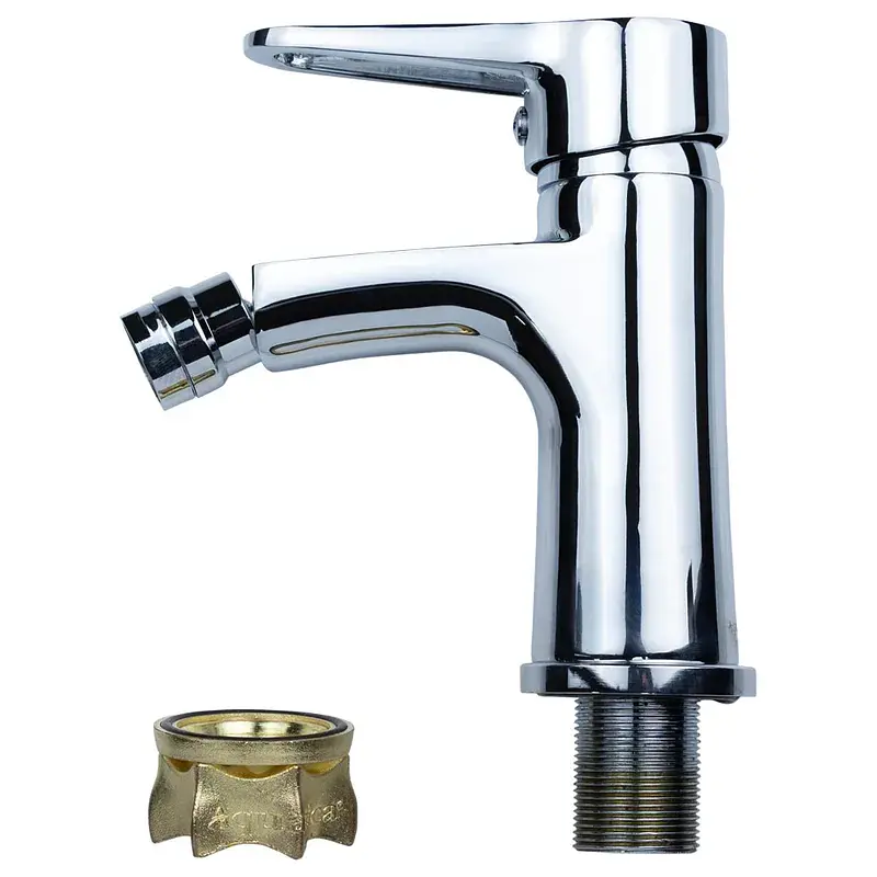 Змішувач HK Ø35 для біде на гайці AQUATICA HK-1F130C (9732500) - фото 2