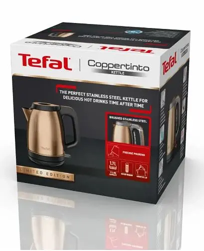Электрочайник Tefal KI280G10 1.7 л бронзовый - фото 3