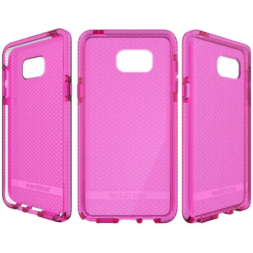 Чехол Tech21 Evo Tactical Samsung Galaxy Note 5 Neon Pink - фото 7