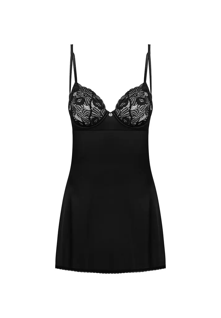 Комплект білизни Obsessive Serena Love M/L (чорний) - фото 11