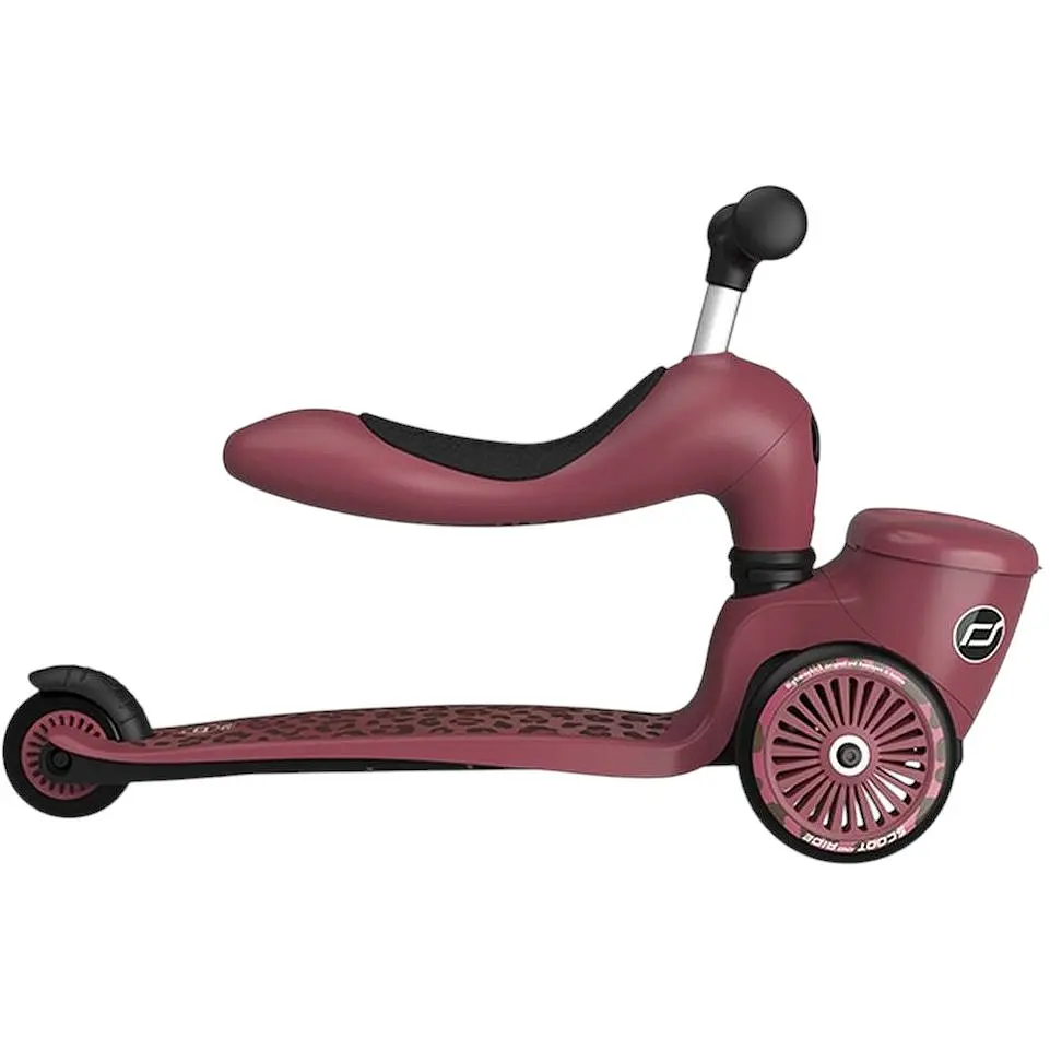 Самокат Scoot and Ride серії Highwaykick-1 Lifestyle 1-5 років вишневий (SR-210621-WILDCAT) - фото 6