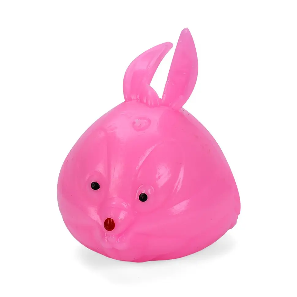 Дитяча іграшка антистрес Липучка-лизун MS 4701(Pink) розмір 8 см