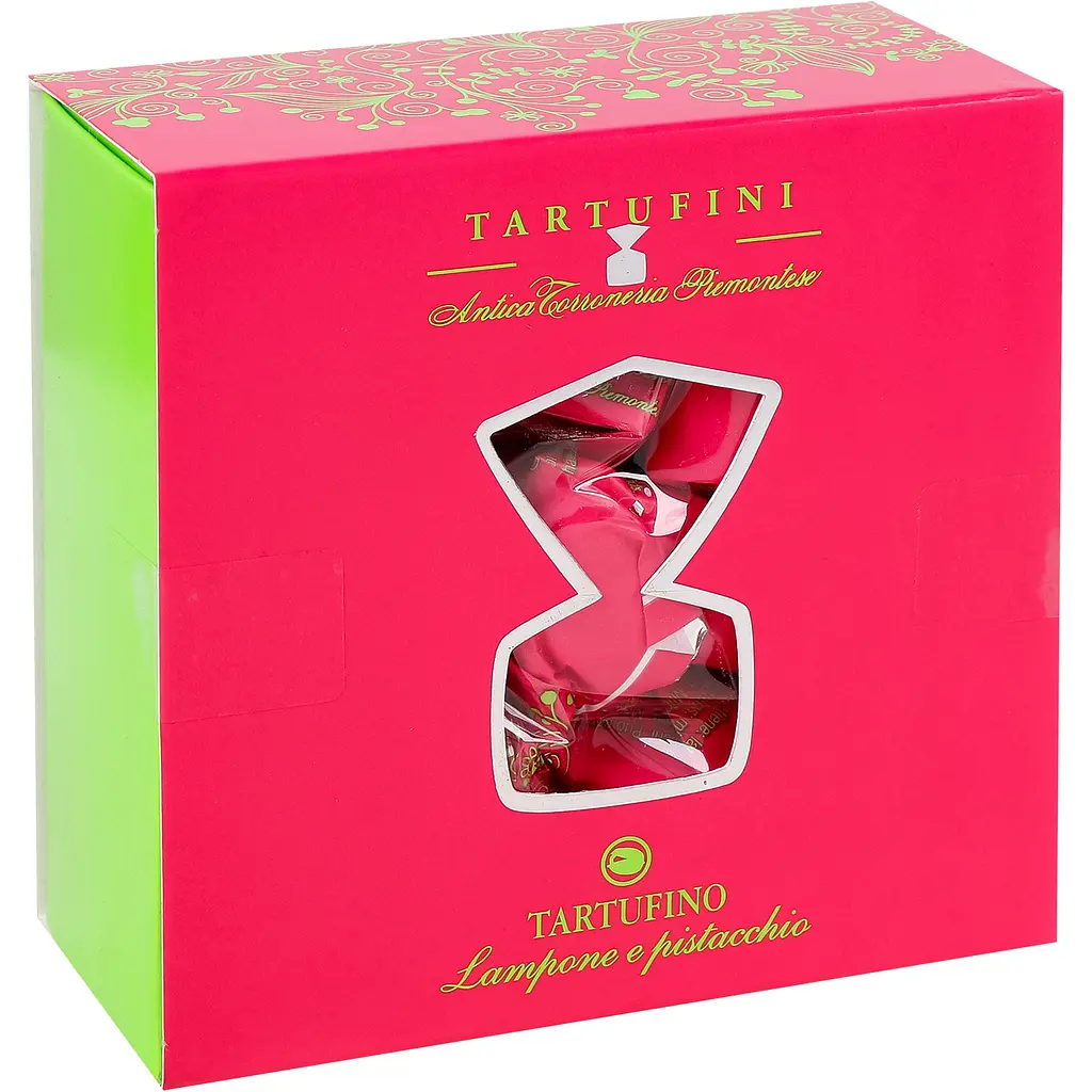 Конфеты Antica Torroneria Piemontese Трюфель фисташка-малина 100 г - фото 3