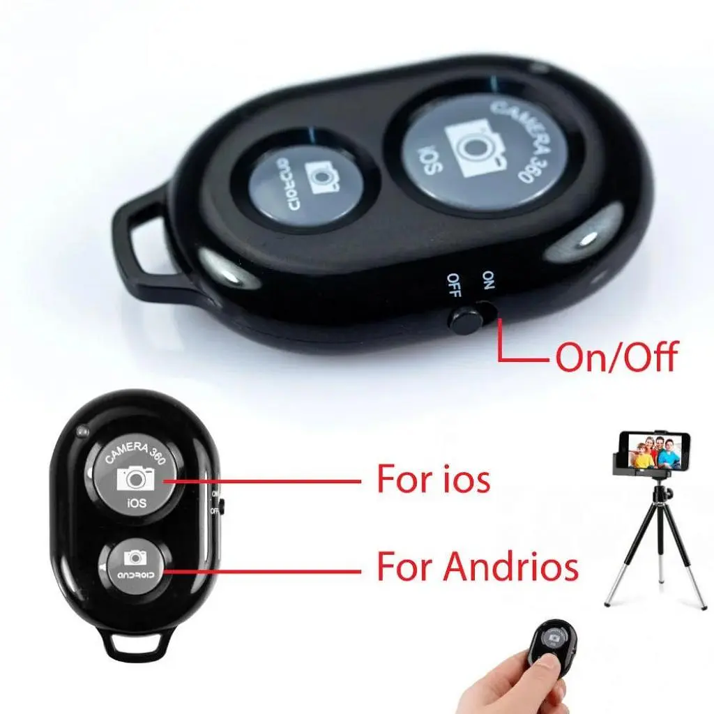 Пульт ДУ для фото- відеокамер XoKo RC-100 bluetooth (XK-RC100BK) - фото 2