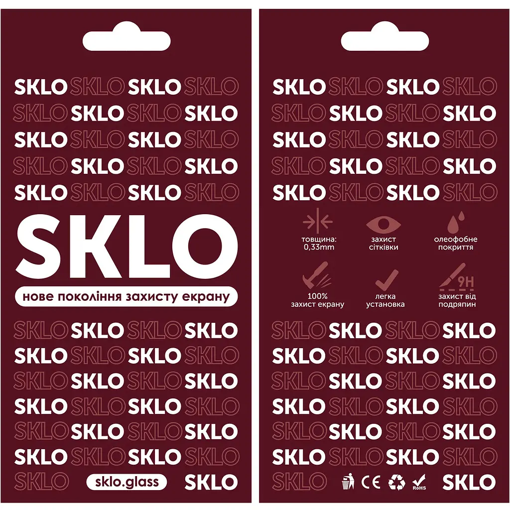 Захисне скло Sklo Full Glue 3D Tempered Glass для Oppo A78 4G Black [95289] - фото 3