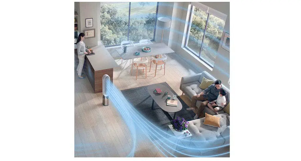 Воздухоочиститель Dyson Purifier Cool Formaldehyde TP09 White/Gold (369876-01) - фото 5