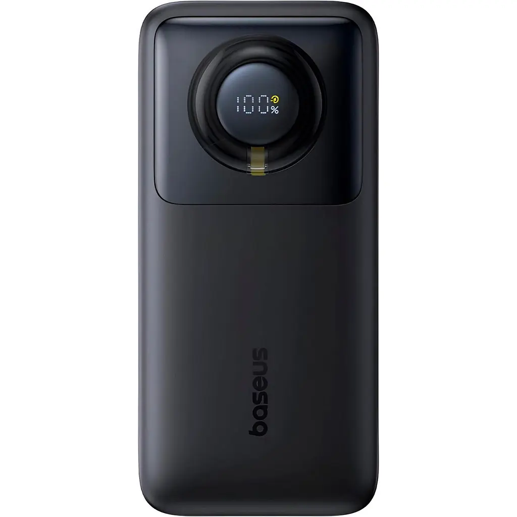 Зовнішній акумулятор Baseus Free2Pull 20000mAh 65W Cosmic Black [P10073700123-00] [151738] - фото 2