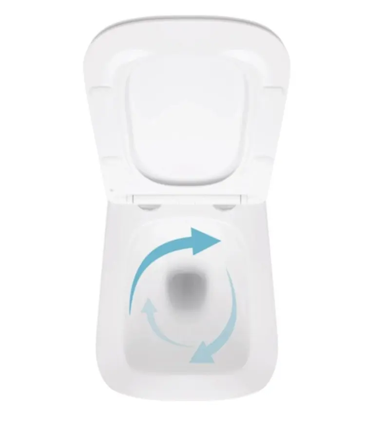 Набір Q-tap Nest 4 в 1 підвісний унітаз Crow Ultra Quiet 520x360x290 + комплект інсталяції QT05335172W48205 - фото 5
