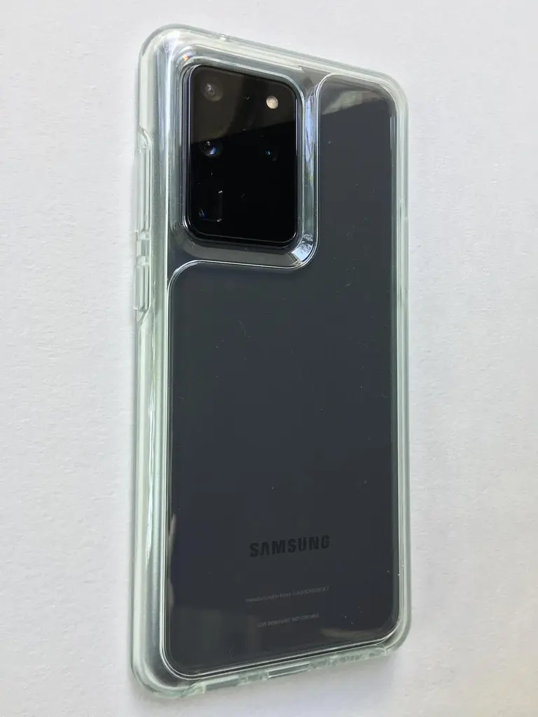 Чохол протиударний прозорий OtterBox Symmetry Series 77-64221 для Samsung Galaxy S20 Ultra (6.9") Clear - фото 4
