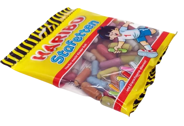 Жувальні лакричні цукерки Haribo Stafetten 160г - фото 3