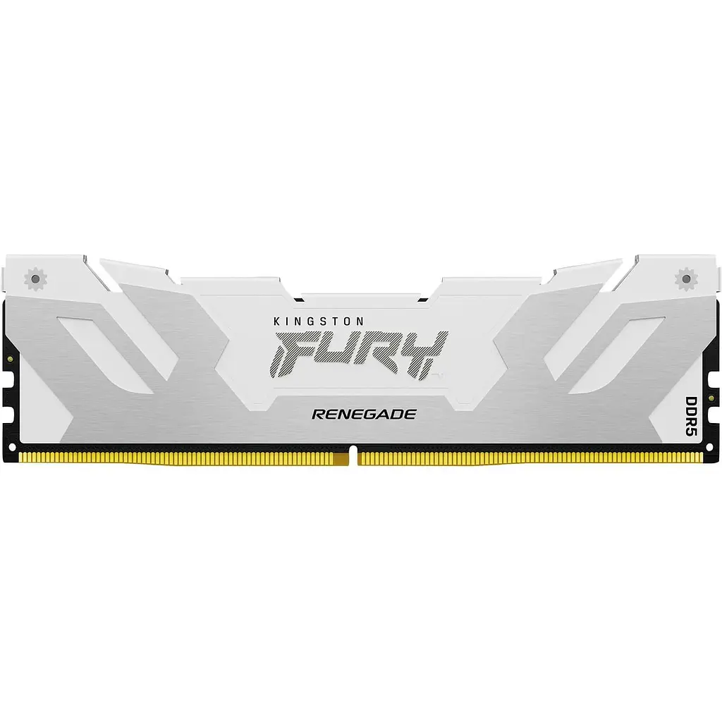 Модуль пам'яті Kingston Fury DDR5 16GB Renegade 8000MHz White XMP (KF580C38RW-16)