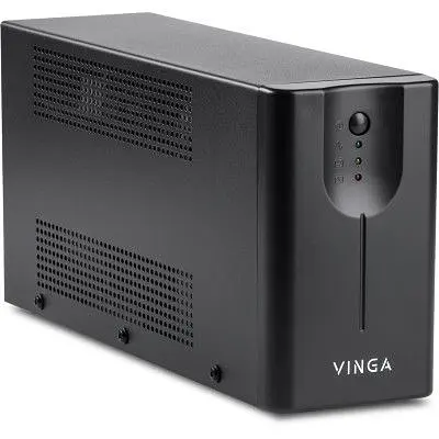 Пристрій безперебійного живлення Vinga LED 1500VA metal case (VPE-1500M) - фото 2