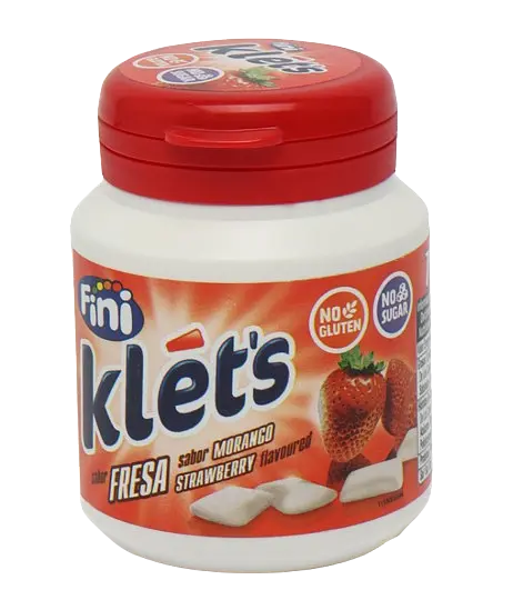 Жувальна гумка Fini Klets Strawberry 70шт - фото 4