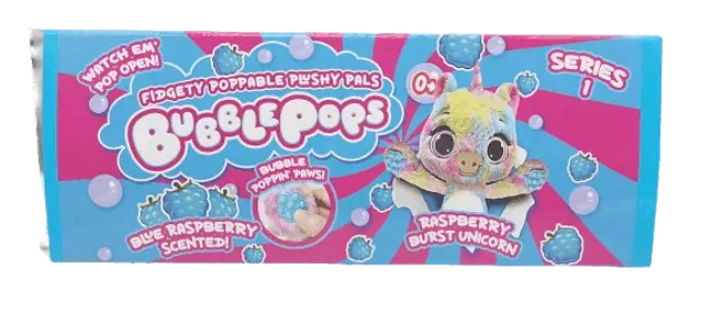 М'яка іграшка Bubble Pops міні Малиновий Єдиноріг 2312005/1