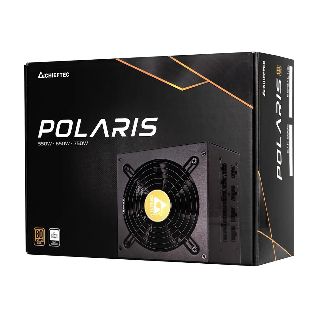 Блок живлення Chieftec 750W Polaris (PPS-750FC) - фото 6