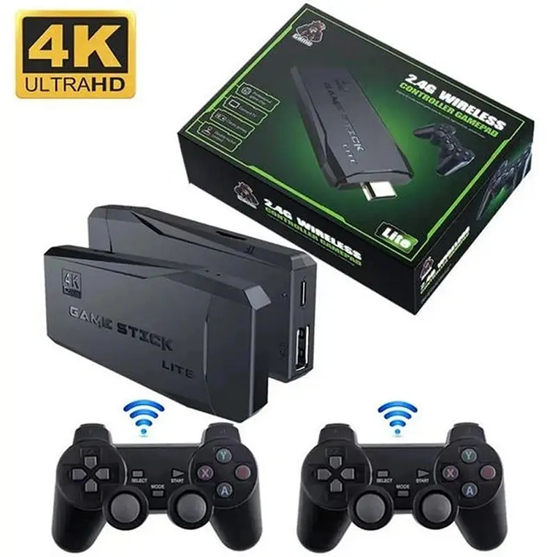 Ігрова приставка Game Stick M8-4k 64gb Black - фото 4