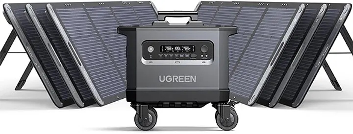 Зарядна станція Ugreen GS-2200 2400W 2048Wh LiFePO4 (15357) - фото 3