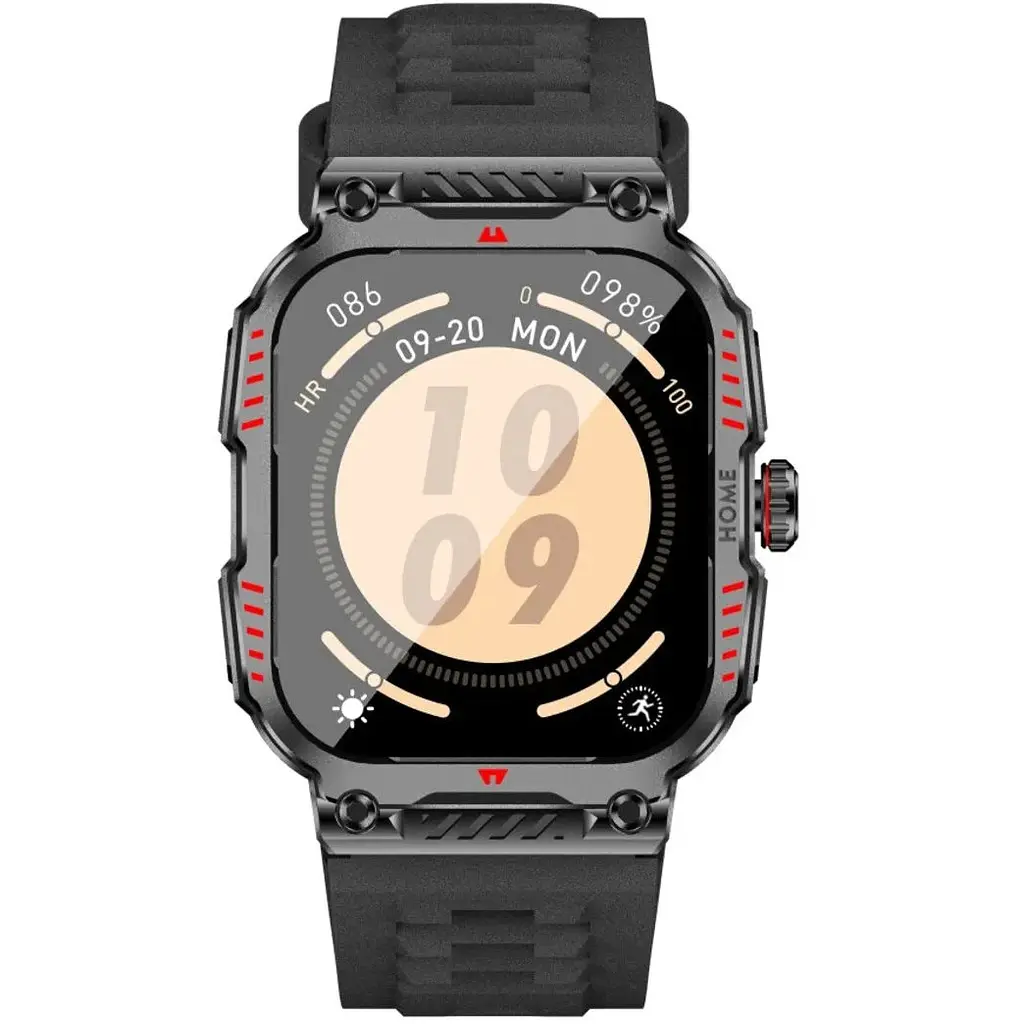 Смарт-годинник W&O X7 Plus IP67 Black - фото 2