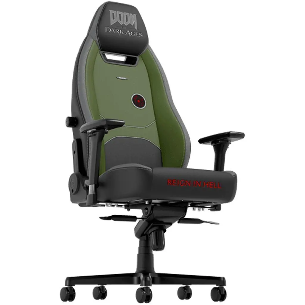 Геймерське крісло Noblechairs LEGEND DOOM the Dark Ages Edition (NBL-LGD-PU-DDA) [165696] - фото 8