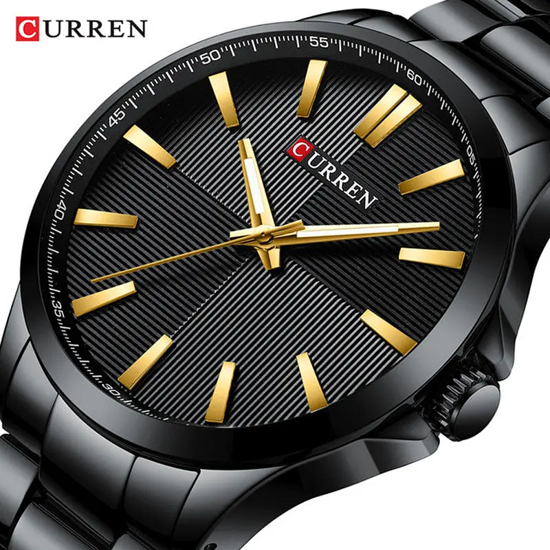 Годинник наручний Curren 8322 Black (18688) - фото 2