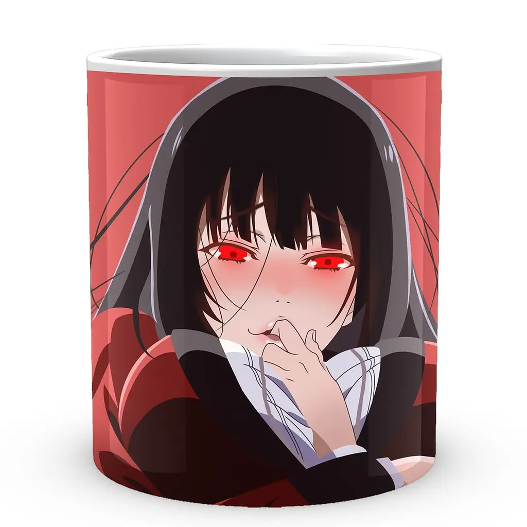 Кухоль GeekLand Божевільний азарт Kakegurui Юмеко Джабами KI.02.18 330 мл білий - фото 2