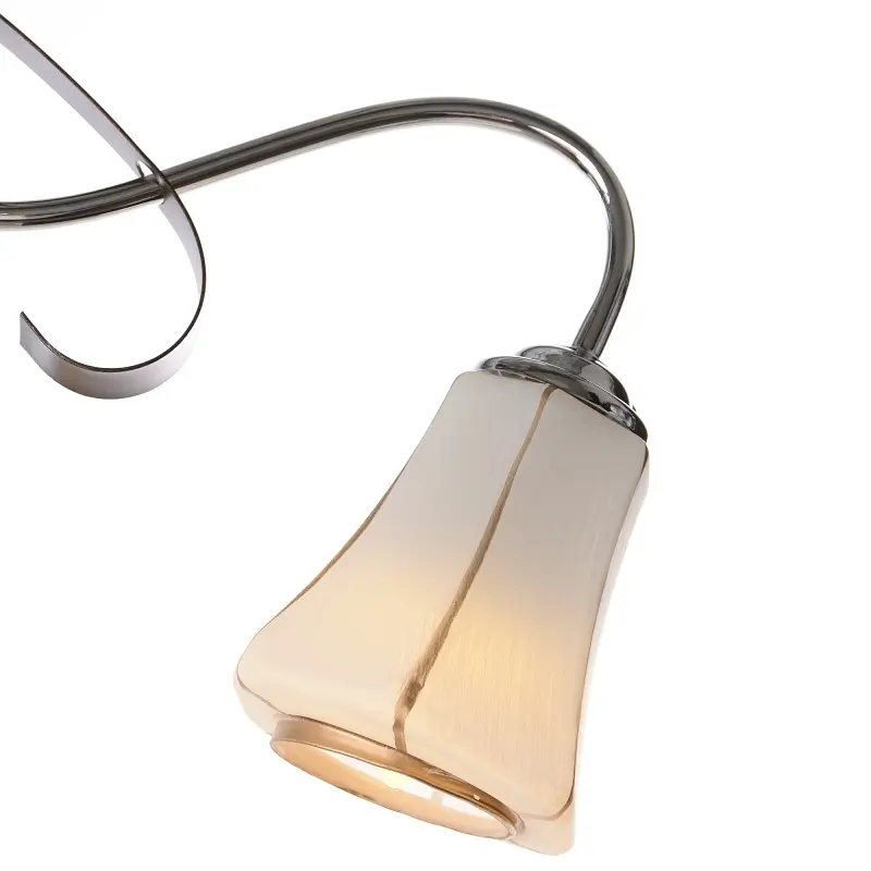 Люстра потолочная Brille классическая E14 40W CH (LK-275C/5) - фото 5