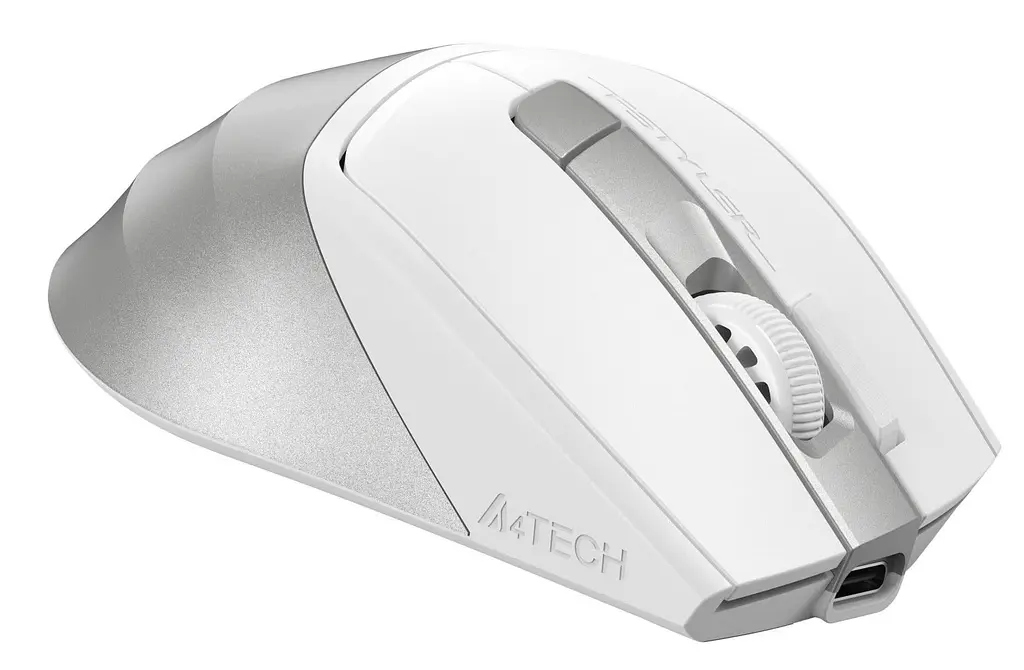 Миша A4Tech Fstyler FB45CS Air Wireless Silver White (FB45CS Air Silver White) - фото 3