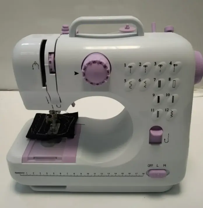 Настільна компактна швейна машинка Sewing machine 202. - фото 7