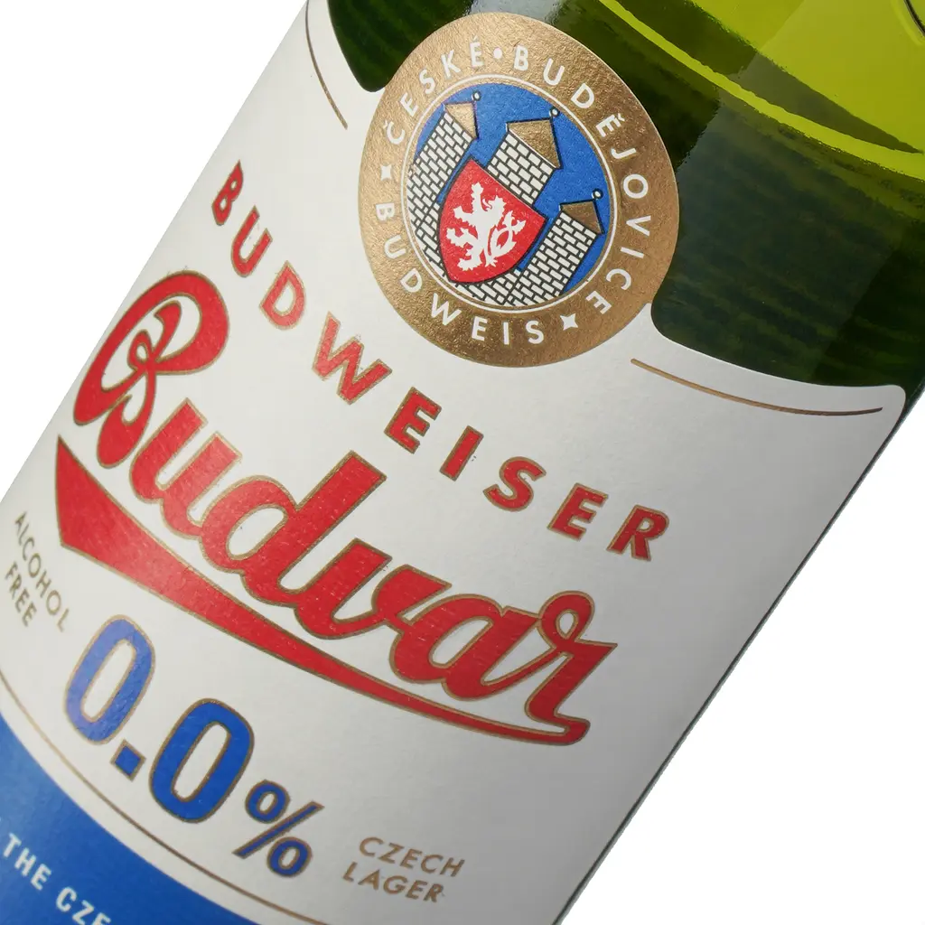 Пиво безалкогольне Budweiser Budvar світле, 0.5%, 0.33 л - фото 6