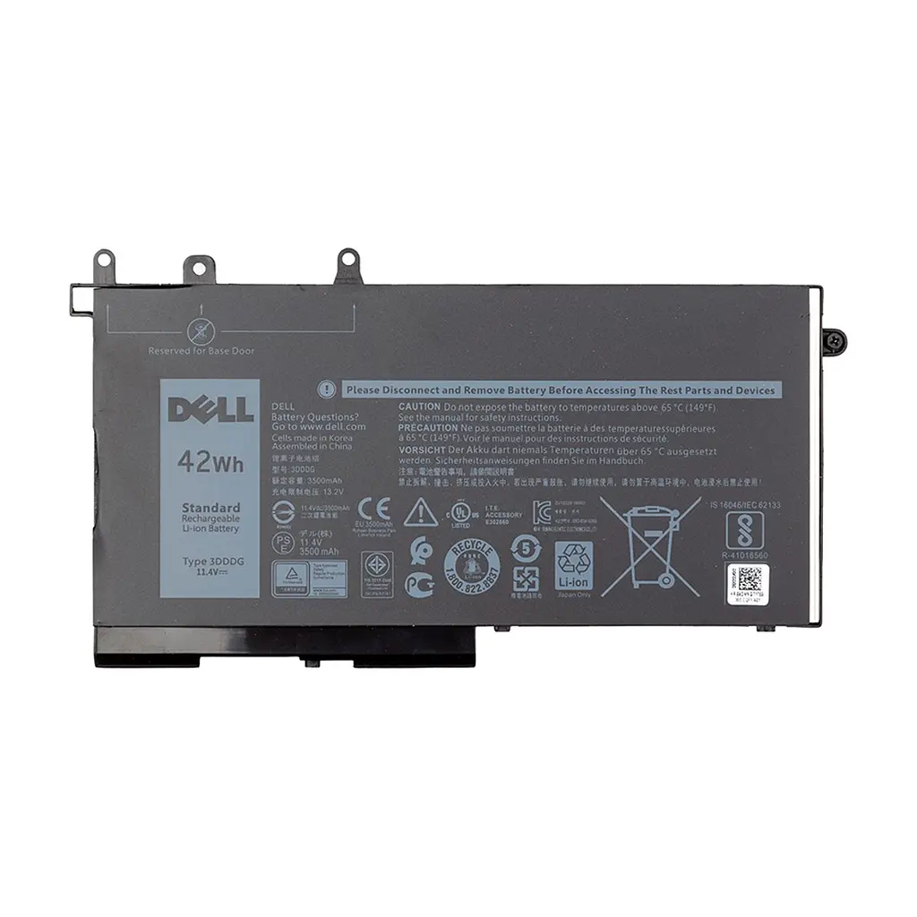 Акумулятор до ноутбука DELL Latitude E5280 (3DDDG) 11.4V 3500mAh PowerPlant (NB441334)