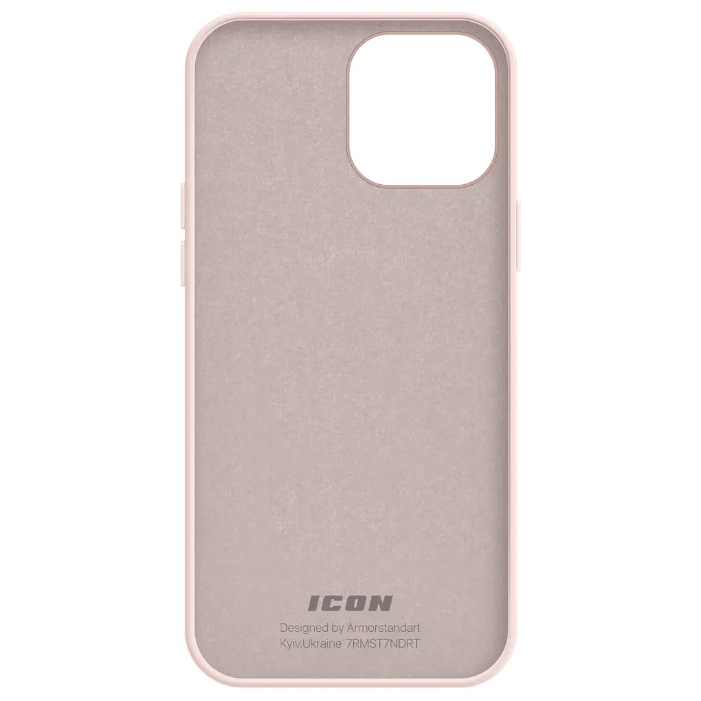 Силиконовый чехол для Apple iPhone 14 Pro Max, ICON2 Case, розовый, противоударный, панель, защита всего корпуса, матовая поверхность Soft Touch, выступает над дисплеем, совместим с защитными стеклами и пленками, с микрофиброй, ArmorStandart (ARM63616) - фото 2